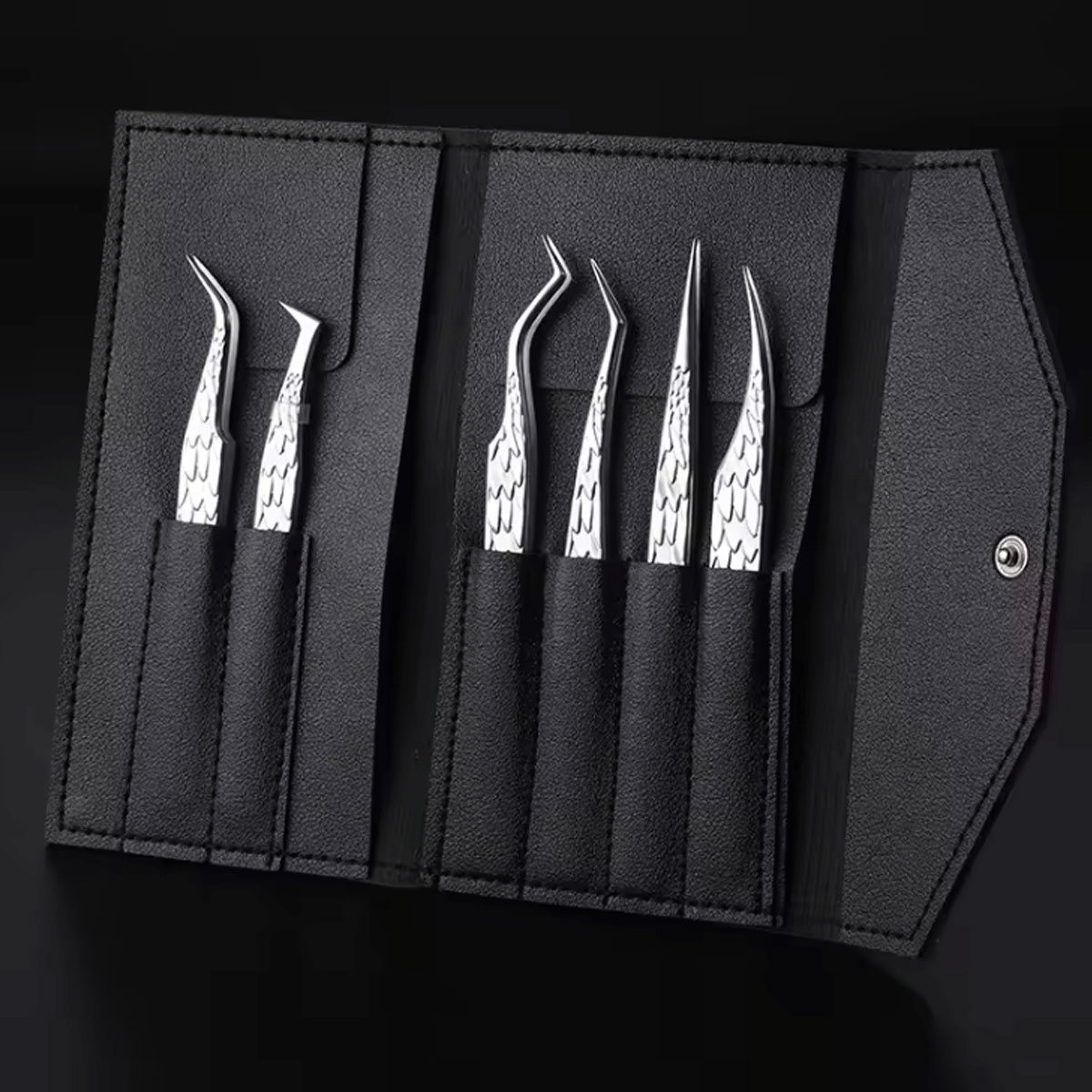 eyelash-extension-tweezers-set-with-leather-case