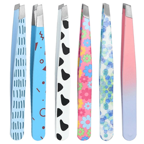 Colorful Eyebrow Tweezers Set – Precision Stainless Steel