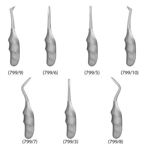 Dental Root Elevator Set