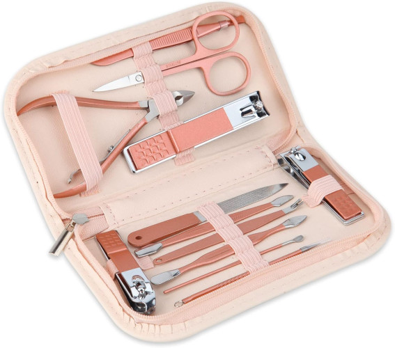 Rose Gold Manicure & Pedicure Kit