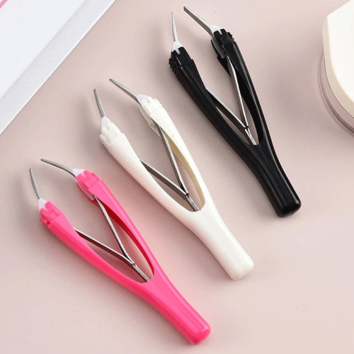 Automatic Retractable Eyebrow Tweezers