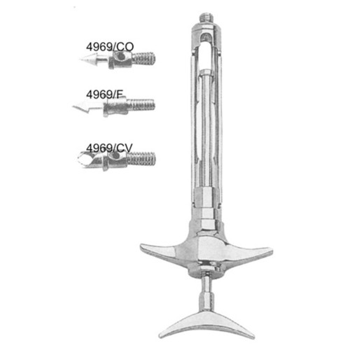 Dental Aspirating Syringe with Interchangeable Tips