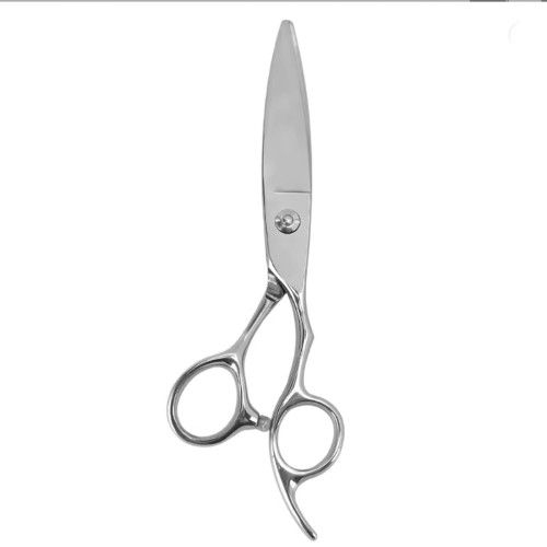 Silver Hair Cutting Shears Stainless Steel Barber Scissors