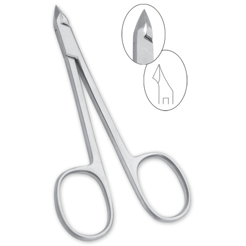 Professional Scissor-Style Cuticle Nippers