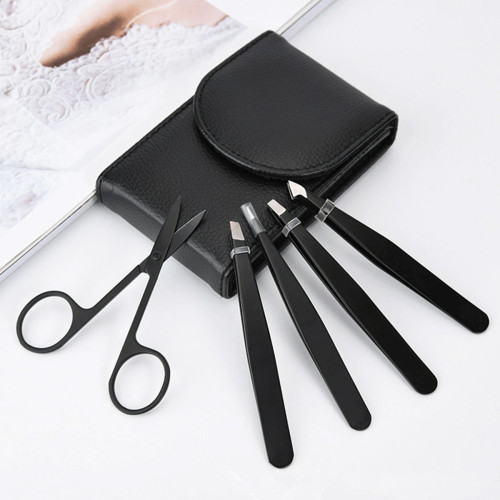 Professional Eyebrow Grooming Tweezers Set