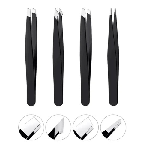 Professional Eyebrow Tweezers Set – Stainless Steel