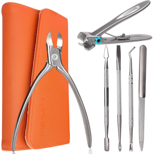 Heavy-Duty Toenail & Fingernail Clipper Set