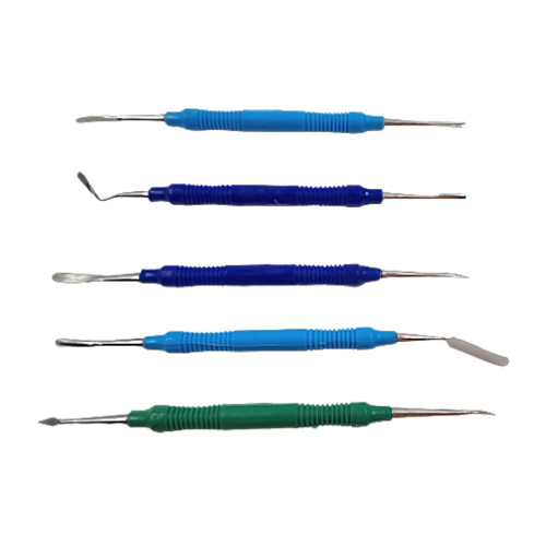 Double-Ended Dental Composite Filling Instrument Set