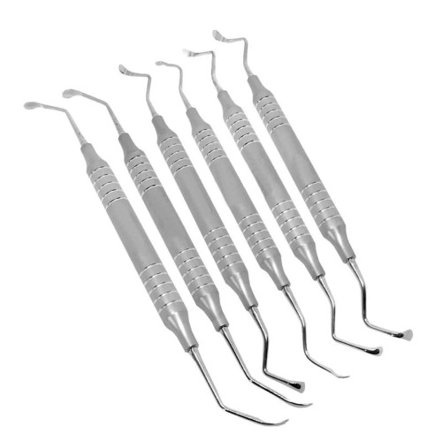 6-Piece Dental Sinus Lift Instrument Set