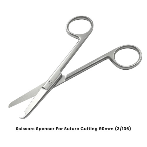 Spencer Scissors for Suture Cutting 90mm (3/136)